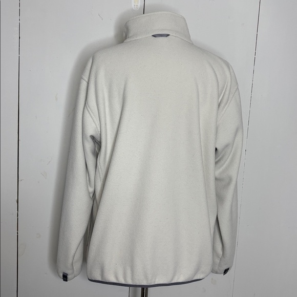 The North Face cream fleece zip front jacket size XL - Picture 4 of 7
